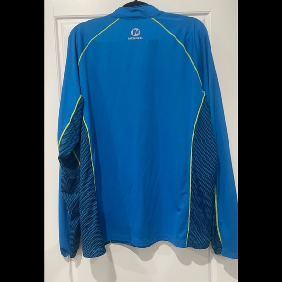 Mens Merrell half Zip Shirt - Picture 2 of 3